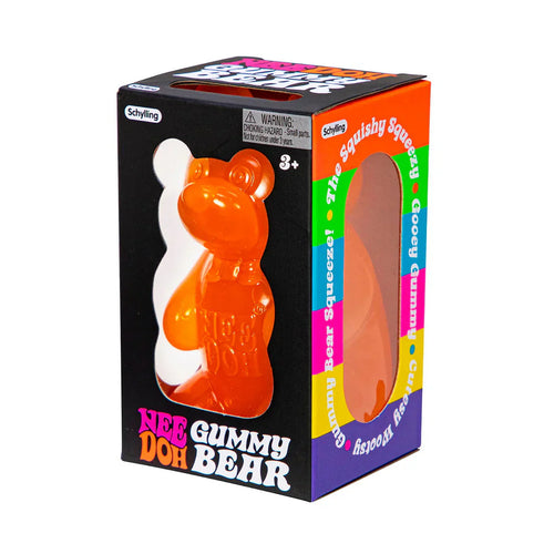 NeeDoh Gummy Bear | Jumbo Squishy Sensory Fidget Toy