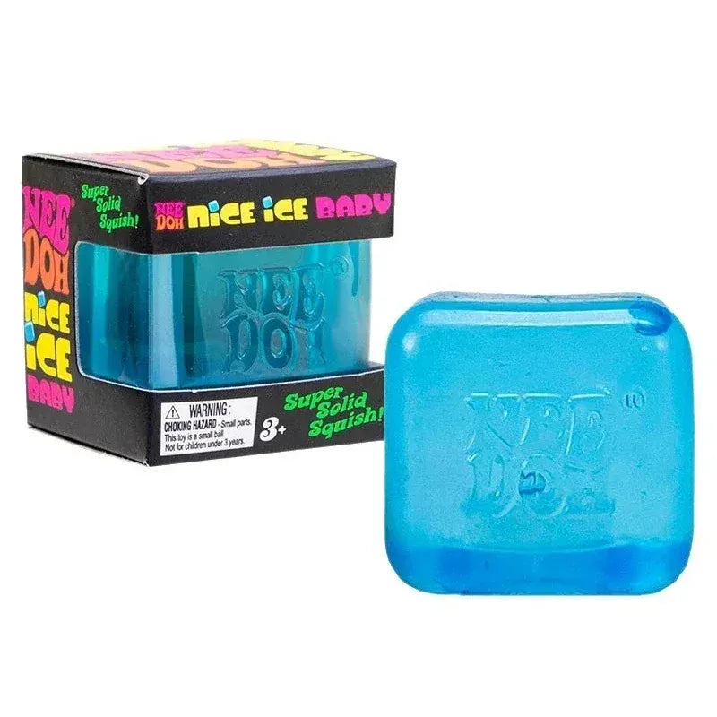 Needoh Nice Cube - Pocket Stress Relief Fidget for Anxiety & Focus